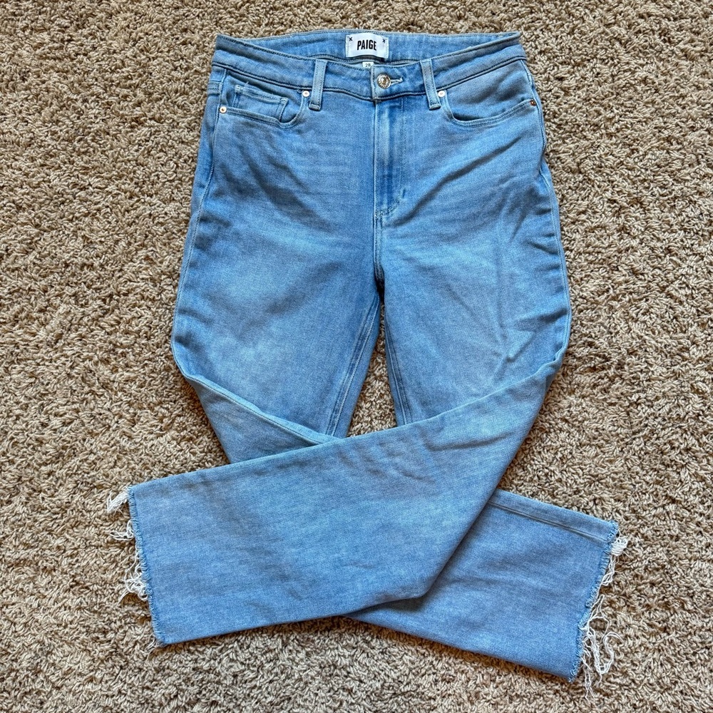 PAIGE cindy raw hem jeans - Picture 2 of 9